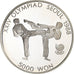 Corée du Sud, 5000 Won, XXIV OLYMPIAD SEOUL 1988, 1987, Seoul, Argent, SPL
