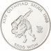 South Korea, 5000 Won, XXIV OLYMPIAD SEOUL 1988, 1988, Seoul, Silber, UNZ, KM:70
