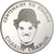 Frankrijk, 100 Francs, Charlie Chaplin, 1995, Paris, Zilver, UNC-, KM:1076