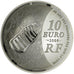 Frankrijk, 10 Euro, 40 ans des premiers pas sur la lune, Proof, 2009, Paris