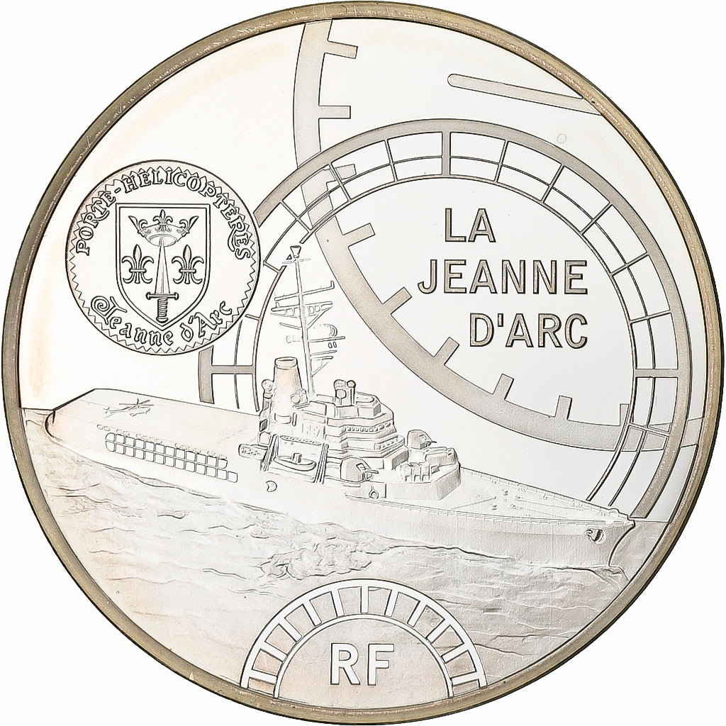 Francia, 10 Euro, La Jeanne d'Arc, 2012, Paris, Argento, SPL, KM:2078