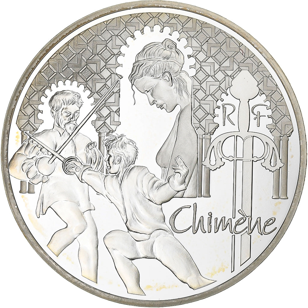 Francia, 10 Euro, Corneille, FS, 2015, Paris, Argento, SPL