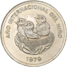 Costa Rica, 100 Colones, 1979, Silver, MS(63), KM:206
