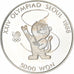 Corée du Sud, 5000 Won, XXIV OLYMPIAD SEOUL 1988, 1986, Seoul, Argent, SPL