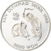 KOREA - ZUID, 5000 Won, XXIV OLYMPIAD SEOUL 1988, 1988, Seoul, Zilver, UNC-