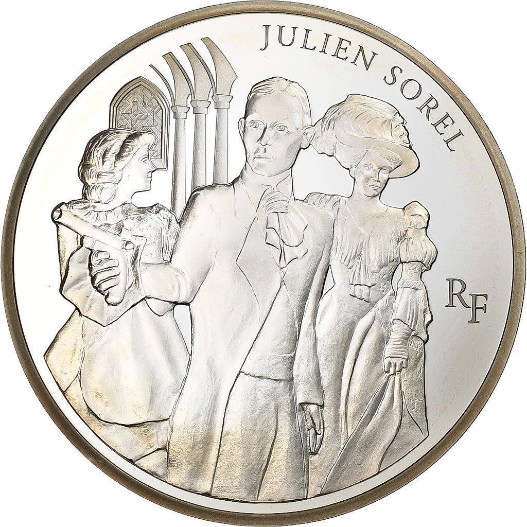Frankreich, 10 Euro, Julien Sorel, PP, 2013, Paris, Silber, UNZ