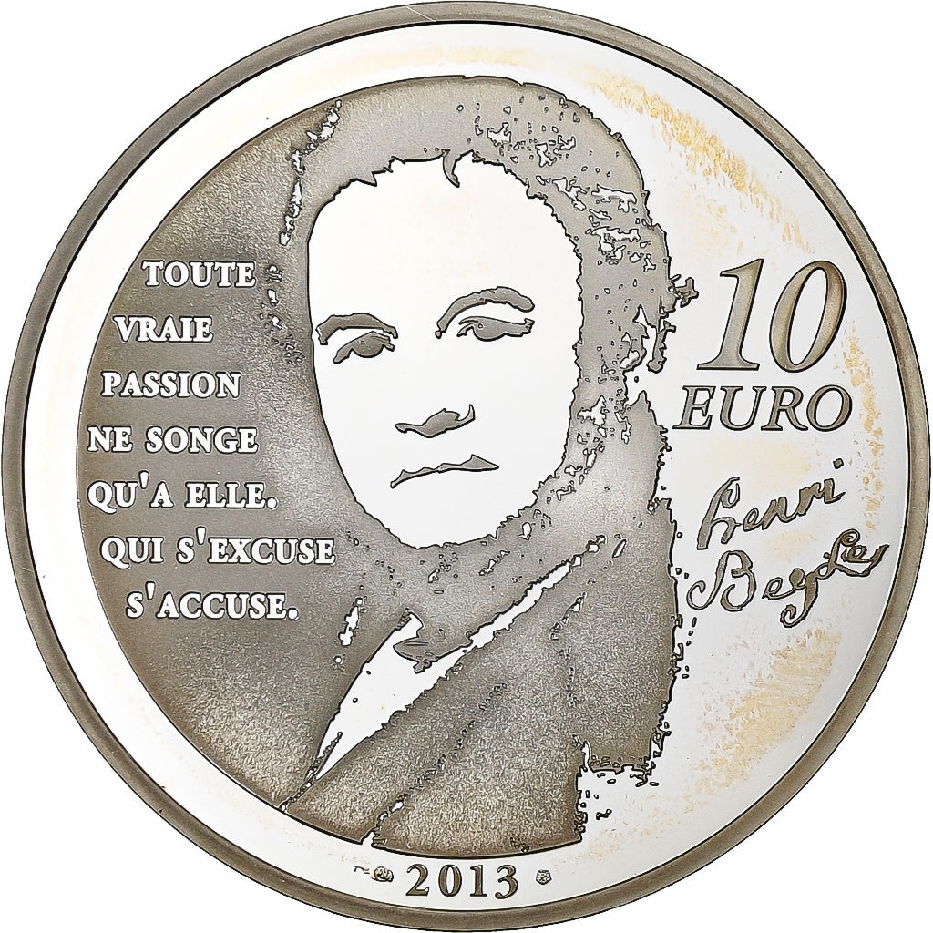 Frankreich, 10 Euro, Julien Sorel, PP, 2013, Paris, Silber, UNZ