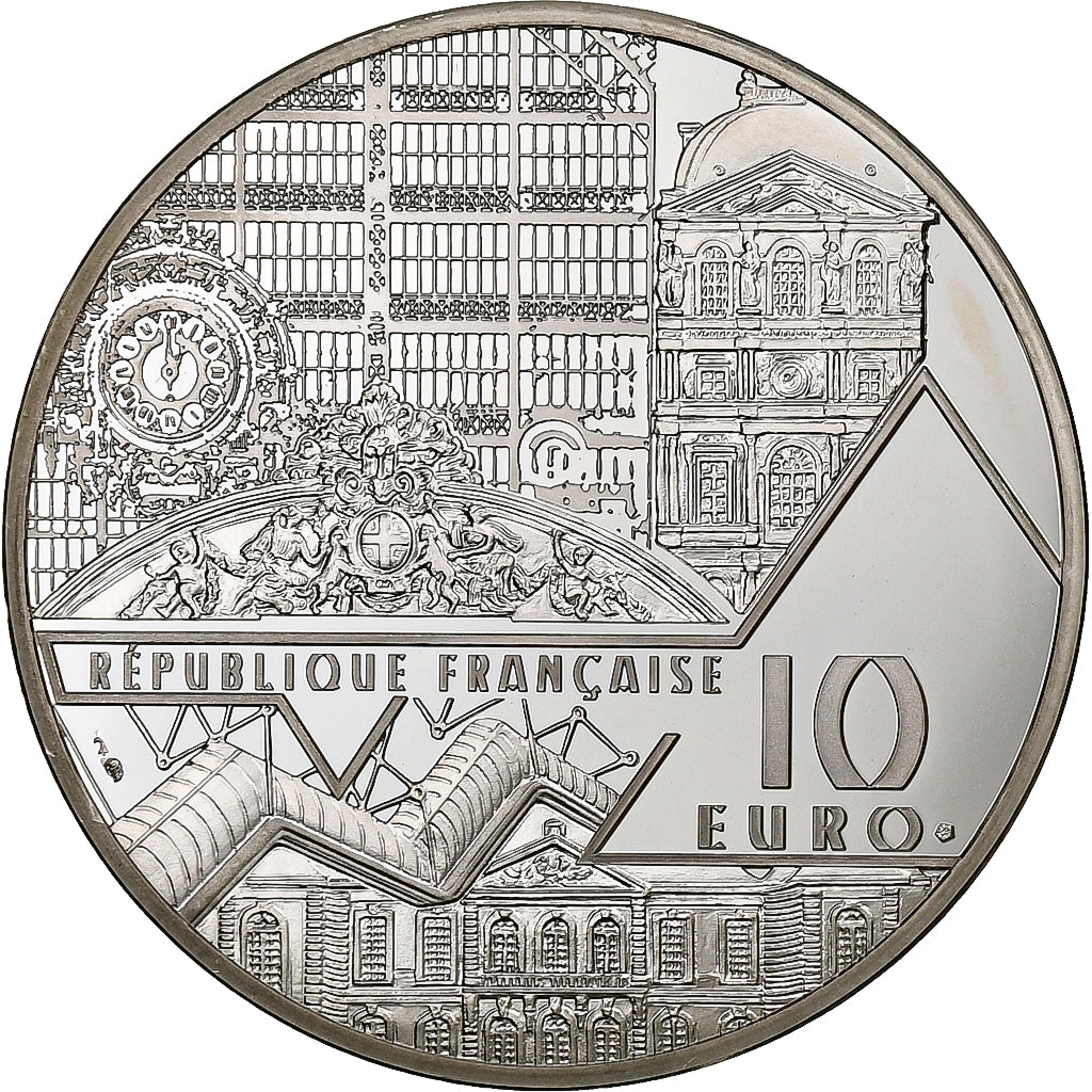 Frankreich, 10 Euro, Edouard Manet, PP, 2017, Paris, Silber, UNZ