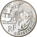 Frankrijk, 10 Euro, Cosette, 2011, Paris, Zilver, UNC-, KM:1827