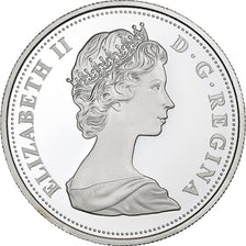 Canadá, Elizabeth II, Dollar, 2017, Ottawa, Prueba, Plata, SC