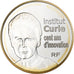Frankrijk, 10 Euro, Institut Curie, 2009, Paris, Zilver, UNC-, KM:1611