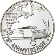 Frankreich, 1-1/2 Euro, Traversée de Lindbergh, 2002, Paris, Silber, UNZ