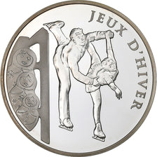 Francia, 10 Euro, Jeux D'Hiver Patinage Artistique, 2011, Paris, Argento, SPL