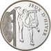 Francia, 10 Euro, Jeux D'Hiver Patinage Artistique, 2011, Paris, Argento, SPL