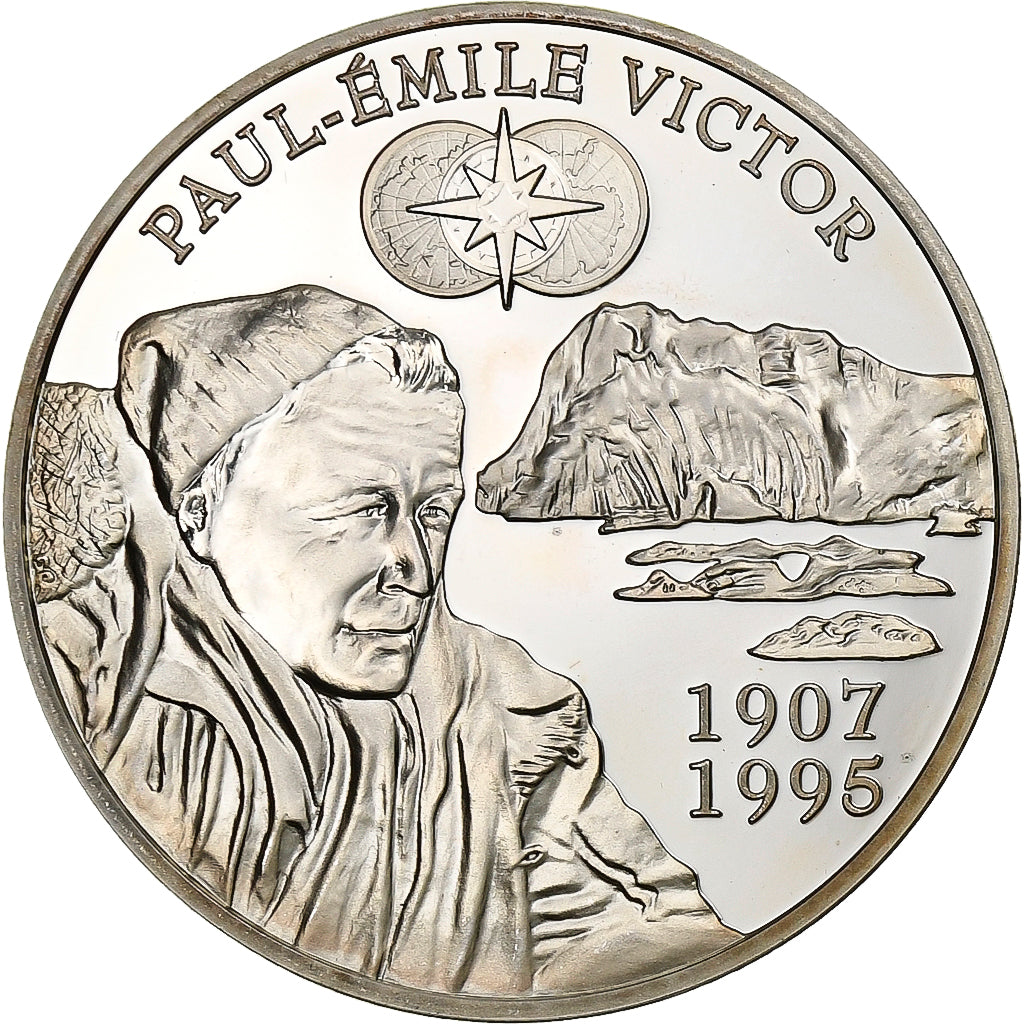 Francia, 1-1/2 Euro, Paul-Émile Victor, 2007, Paris, Argento, SPL, KM:1473