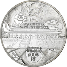 Francia, 10 Euro, 600 Ans de la Cité Interdite, 2020, Paris, Argento, SPL