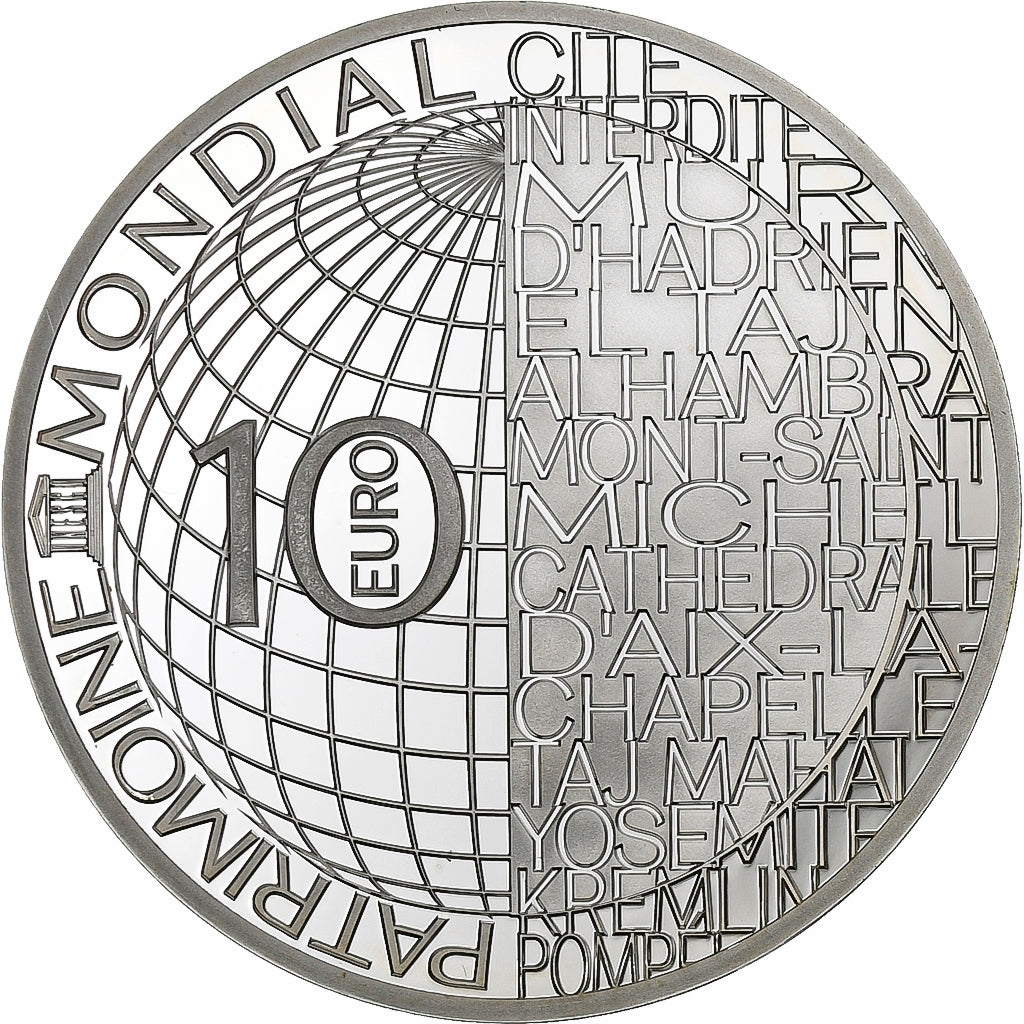 Francia, 10 Euro, 600 Ans de la Cité Interdite, 2020, Paris, Argento, SPL