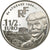 France, 1-1/2 Euro, Pierre de Coubertin, 2003, Paris, Argent, SPL, KM:1361