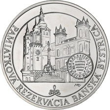 Slovakia, 20 Euro, Château de la Ville de Banska, 2016, Silver, MS(63)
