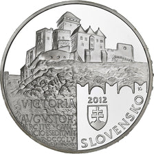Eslovaquia, 20 Euro, 2012, Château de Trencin, Plata, SC