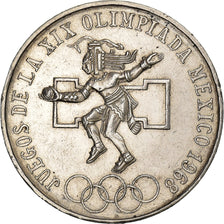 Messico, 25 Pesos, 1968, Mexico City, Argento, SPL-, KM:479.1