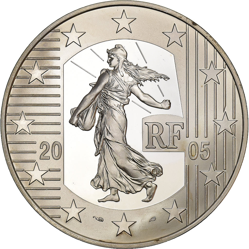 Frankrijk, 1-1/2 Euro, Laïcité, Loi 1905, 2005, Paris, Zilver, UNC-