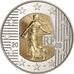 França, 5 Euro, Monnaie de Paris, La Semeuse, Proof, 2003, Paris, Prata, MS(63)
