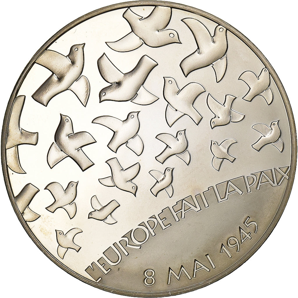 Francia, 1-1/2 Euro, Europa, la paix en Europe, 2005, Paris, Argento, SPL
