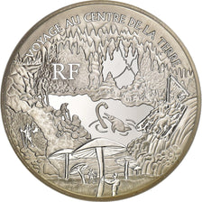 France, 1-1/2 Euro, Voyage au Centre de la Terre, Jules Verne, 2006, Paris