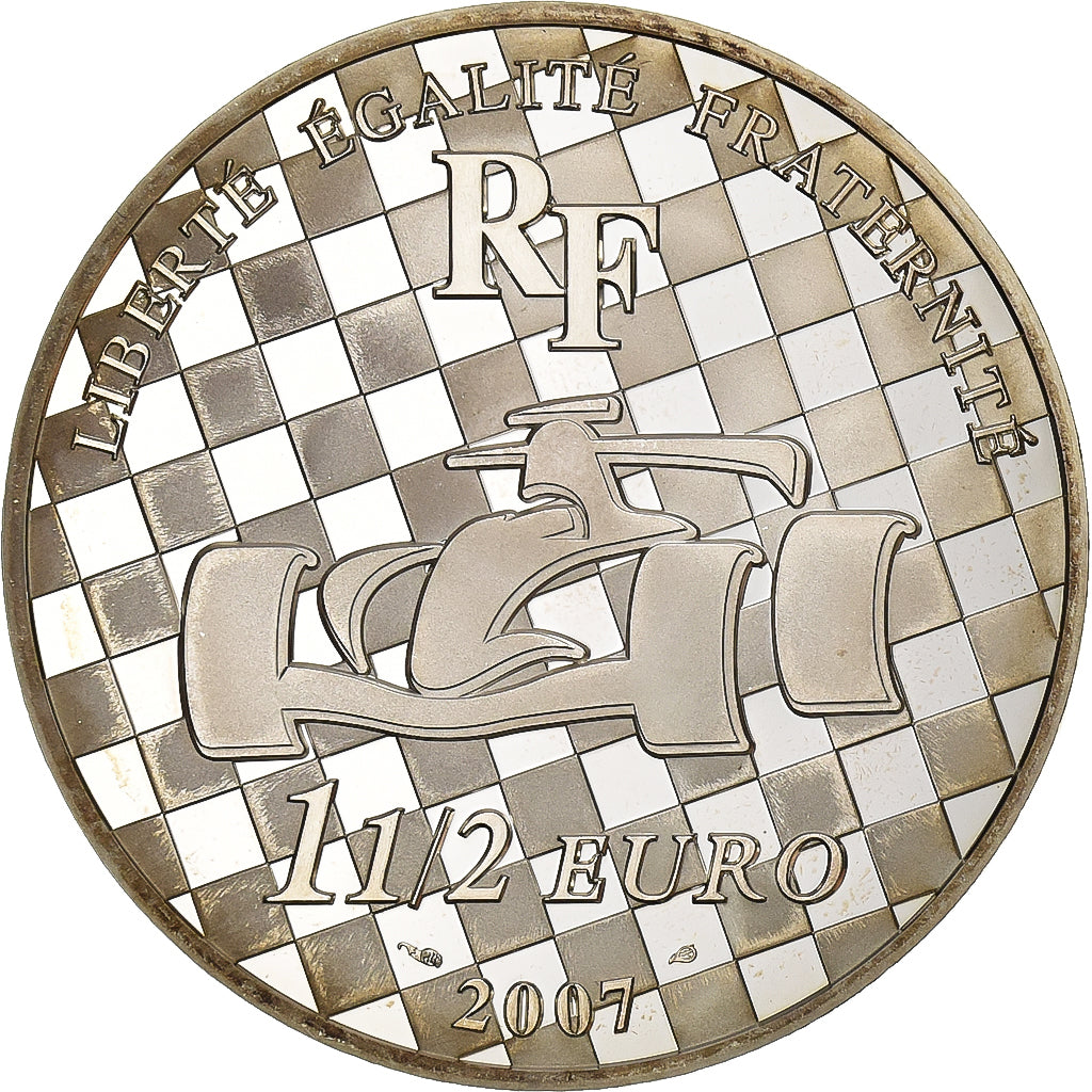 Frankrijk, 1-1/2 Euro, Champion du Monde des Constructeurs de Formule 1, 2007