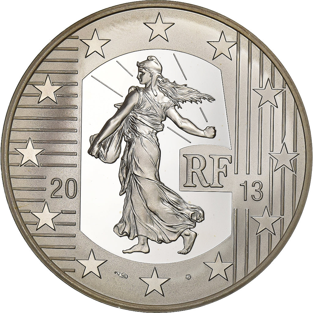 France, 10 Euro, 40e Anniversaire du site industriel de Pessac, 2013, Paris