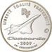 France, 10 Euro, 40e Anniversaire du Concorde, 2009, Paris, Silver, MS(63)