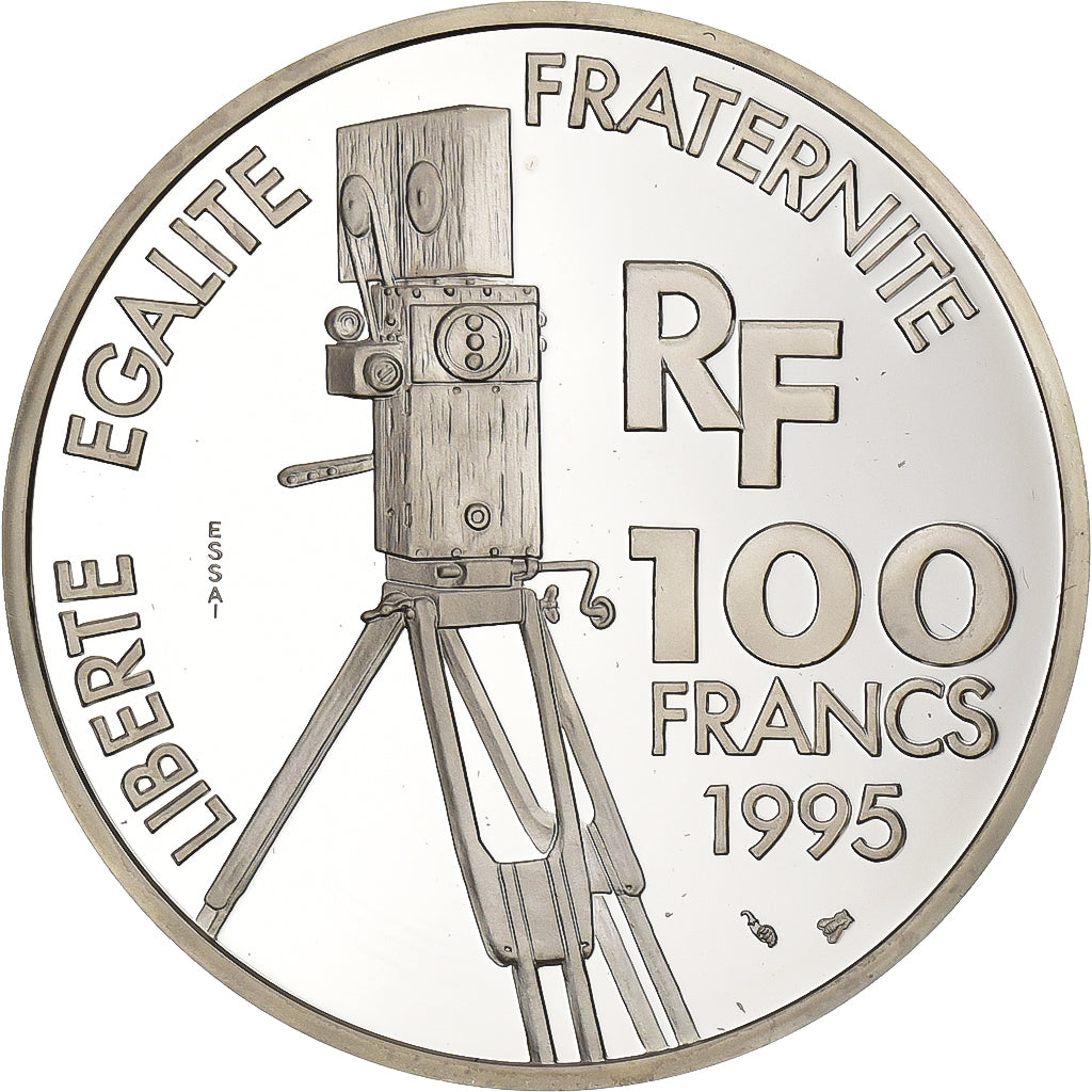 Francia, 100 Francs, Arletty, 1995, Paris, Argento, SPL, KM:1945