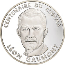 France, 100 Francs, 1995, Paris, Léon Gaumont, Silver, MS(63), KM:1080