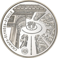 Francia, 10 Francs, Champs - Elysées - Etoile, 2001, Paris, Argento, SPL