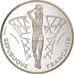 Frankrijk, 100 Francs, FIBA, basket-ball, 1991, Paris, Zilver, UNC-, KM:992