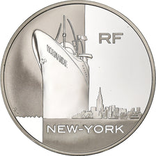 France, 1 1/2 Euro, New - York, Proof, 2003, Paris, Silver, MS(63)