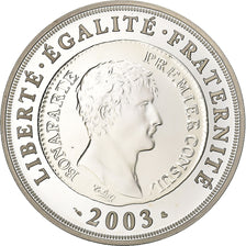 Francia, 1-1/2 Euro, Bicentenaire du franc germinal, FS, 2003, Paris, Argento