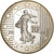 France, 1-1/2 Euro, 50e Anniversaire de la Vè République, 2008, Paris, Argent