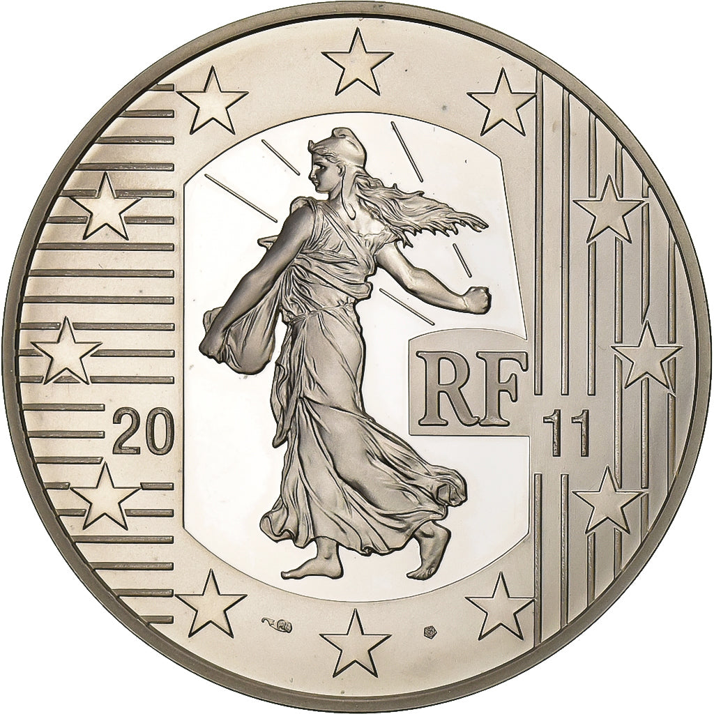 Frankreich, 10 Euro, 10 ans du Starter Kit, 2011, Paris, Silber, UNZ, KM:1784