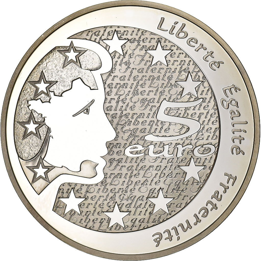 France, 5 Euro, Semeuse, Proof, 2004, Paris, Silver, MS(63)