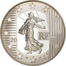 Frankreich, 10 Euro, Cour européenne des droits de l'Homme, PP, 2009, Paris