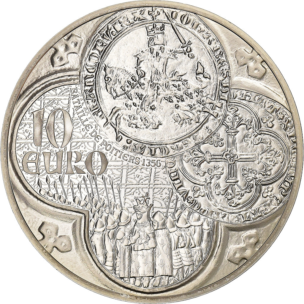 Francia, 10 Euro, Le Franc à cheval, Prueba, 2015, Paris, Plata, SC