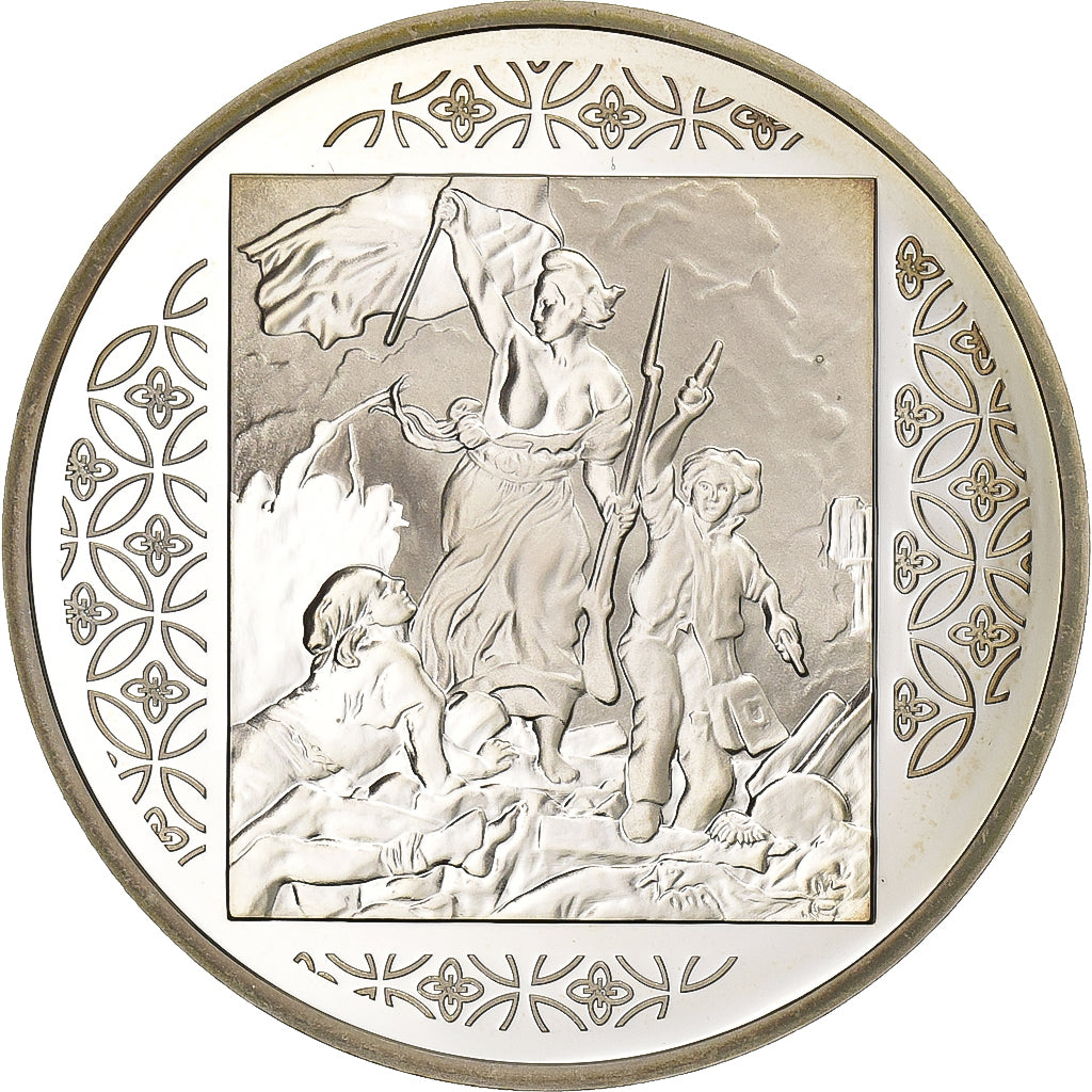 Francia, 1-1/2 Euro, 150e Anniversaire France - Japon, 2008, Paris, Argento