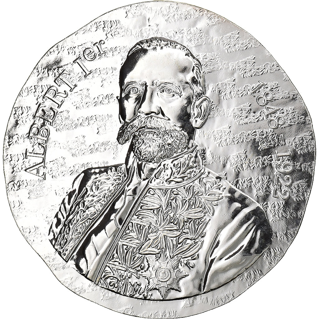 Francia, 10 Euro, Albert II, de Monaco (1848-1922), BU, 2022, Paris, Plata, SC