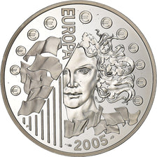 France, 1-1/2 Euro, Europa, 2005, Paris, Silver, MS(63), KM:1434