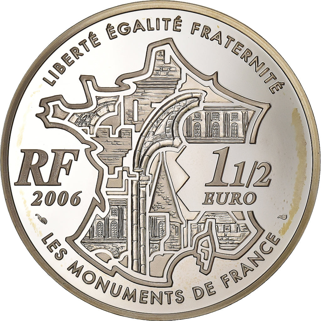 Frankreich, 1-1/2 Euro, Saint- Louis des Invalides, 2006, Paris, Silber, UNZ