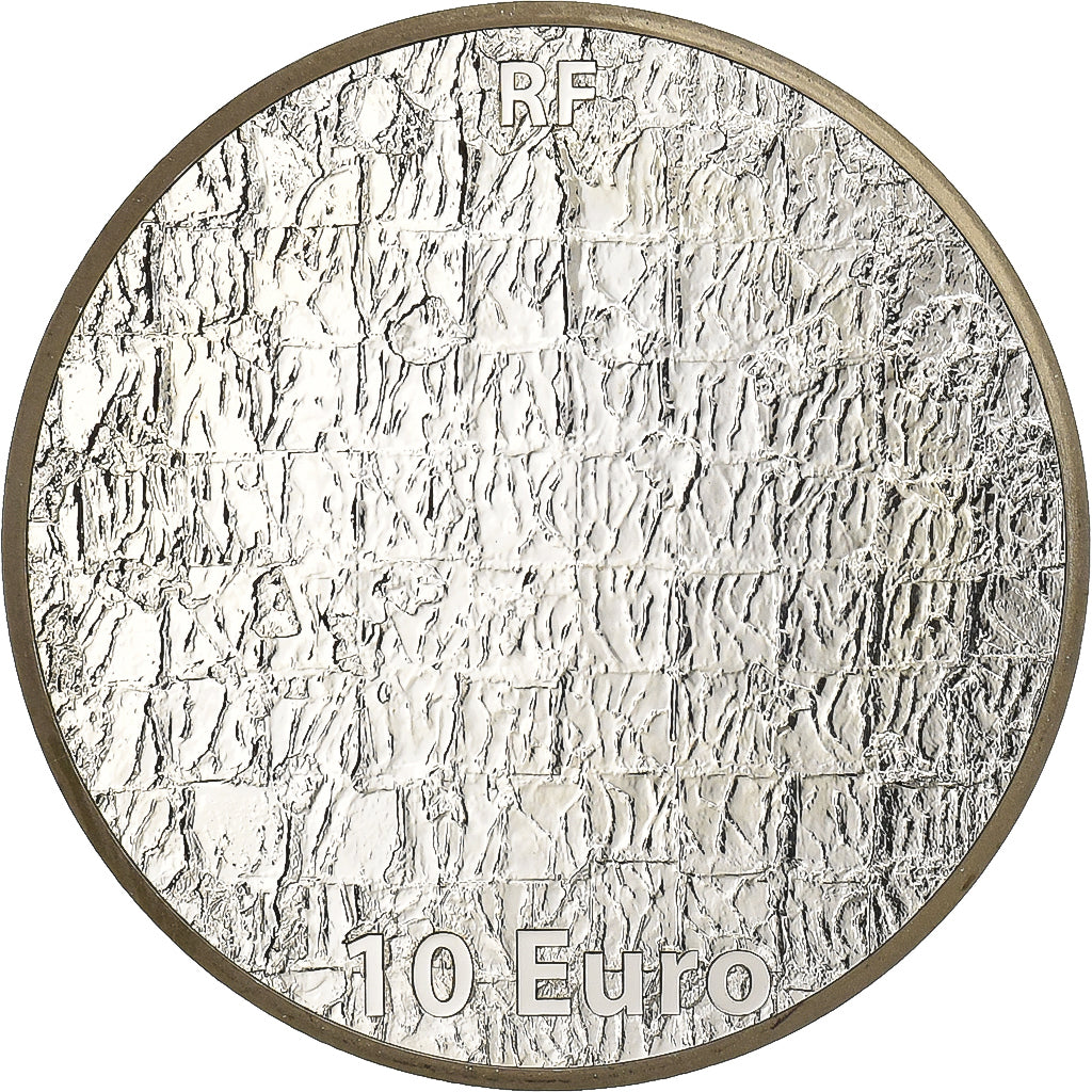 France, 10 Euro, Yves Klein, 2012, Paris, Silver, MS(63), KM:2087