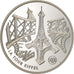 Francja, 10 Francs, Tour Eiffel, 2001, Paris, Srebro, MS(63), KM:1274