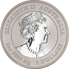 Australien, Elizabeth II, 2 Oz, Rabbit, 2023, Royal Australian Mint, PP, Silber